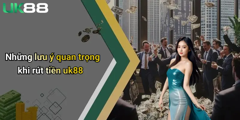 Rút Tiền UK88 3 Những lưu ý quan trọng khi rút tiền uk88